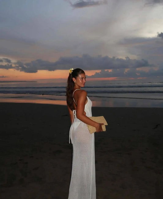 Tropical Knit Beach Dresses