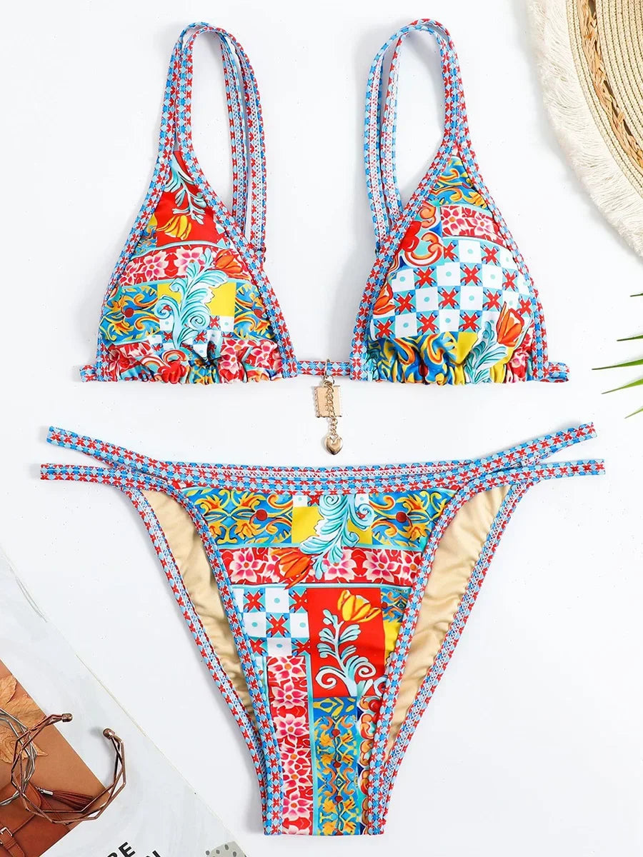 Tropical Blossom Bikinis