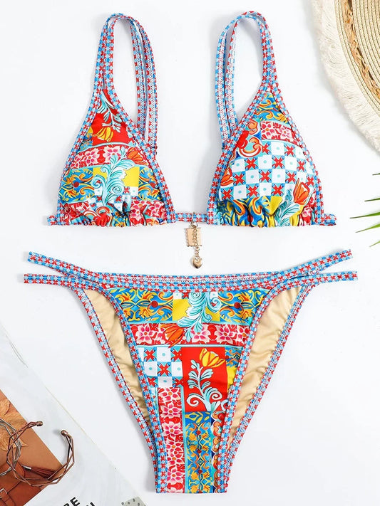 Tropical Blossom Bikinis